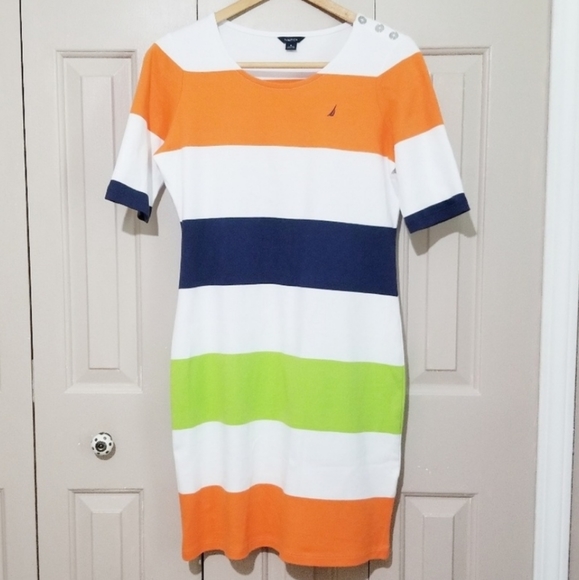 Nautica Dresses & Skirts - Nautica striped dress EUC